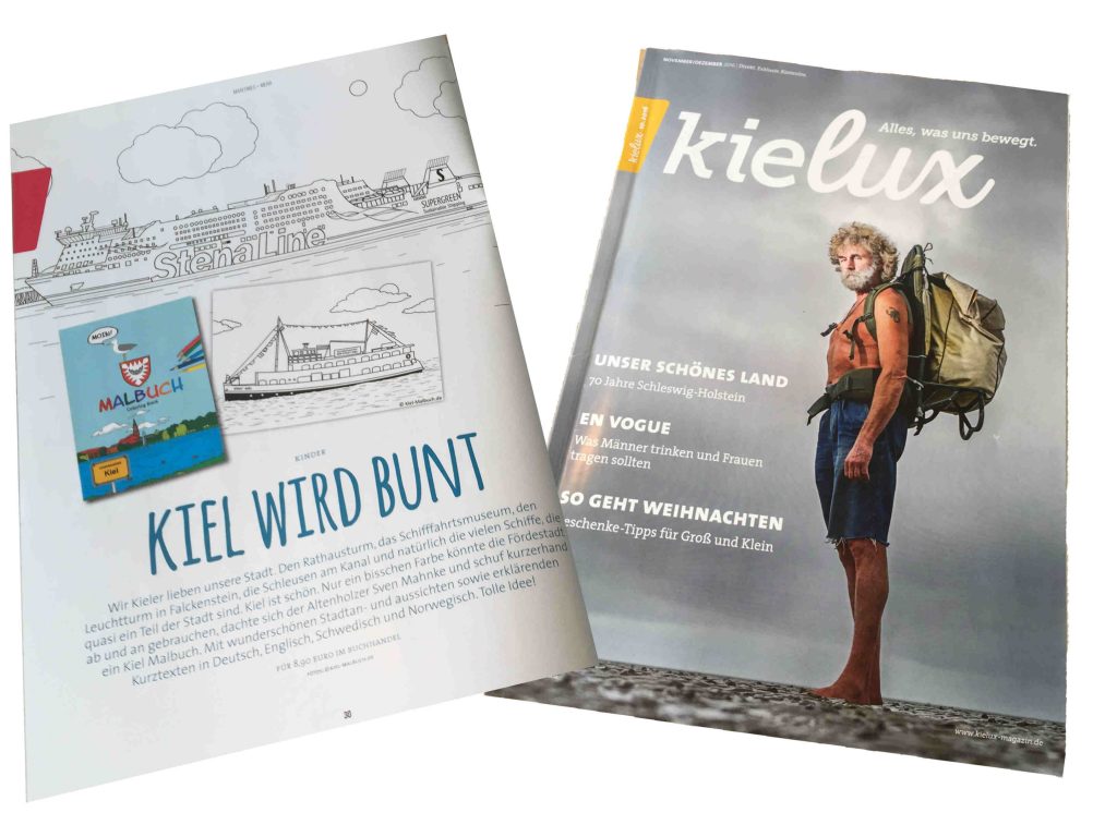 Kielux - Kiel Malbuch kl